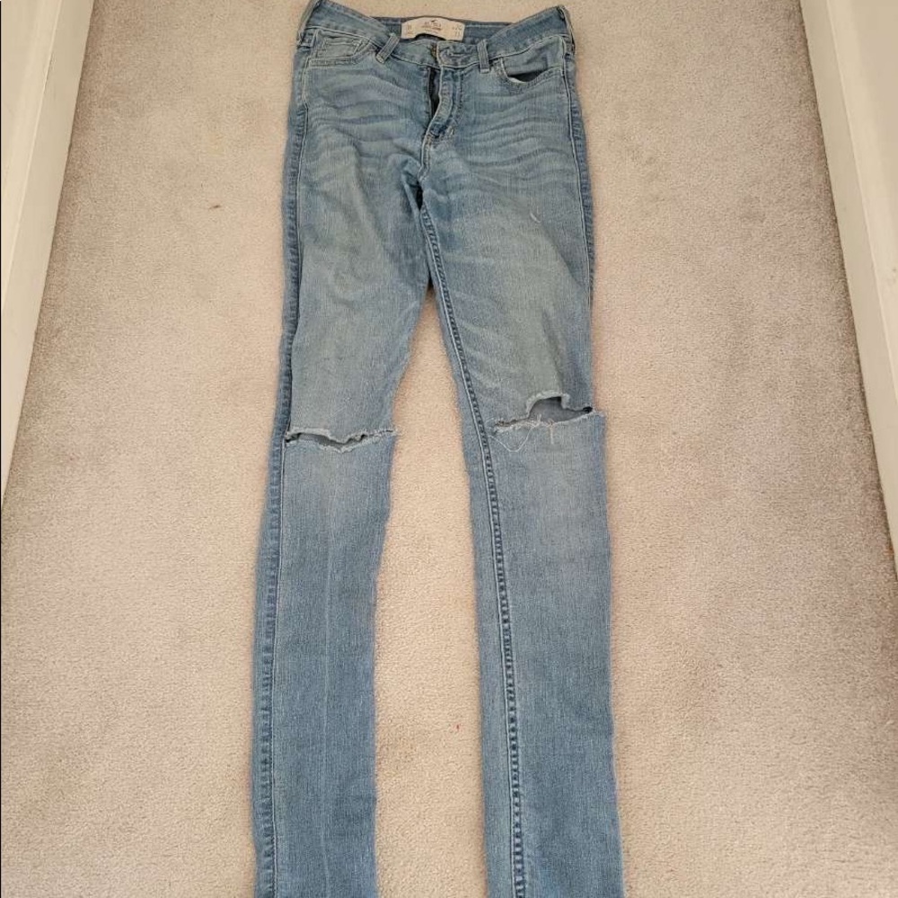 Hollister jeans size 0